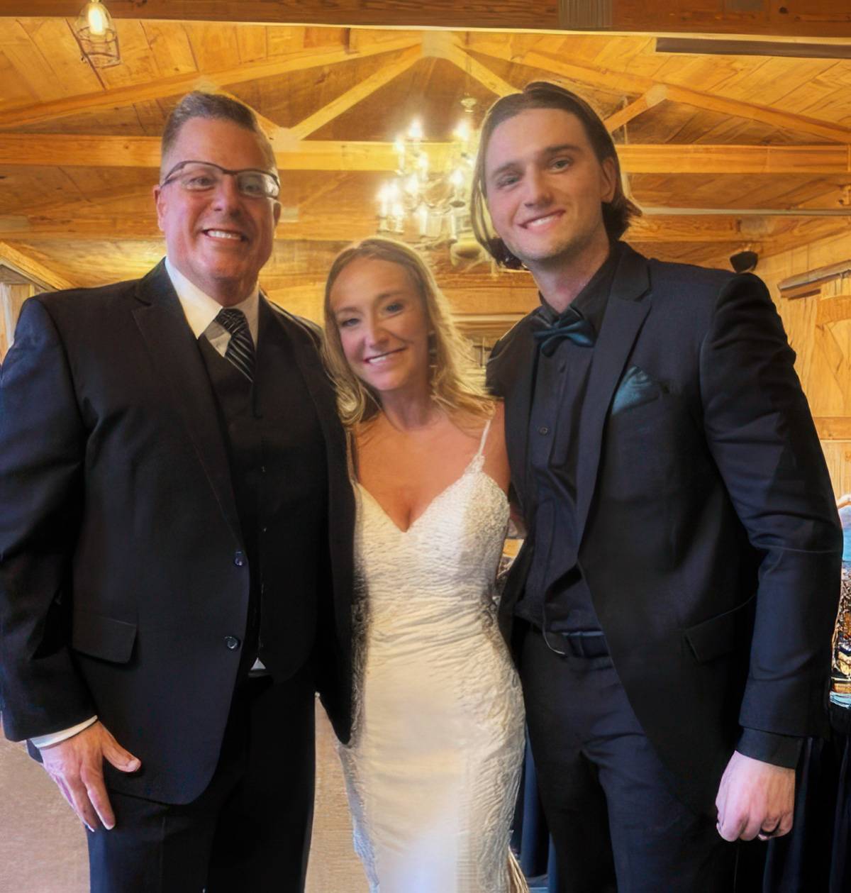 Wedding couple portrait